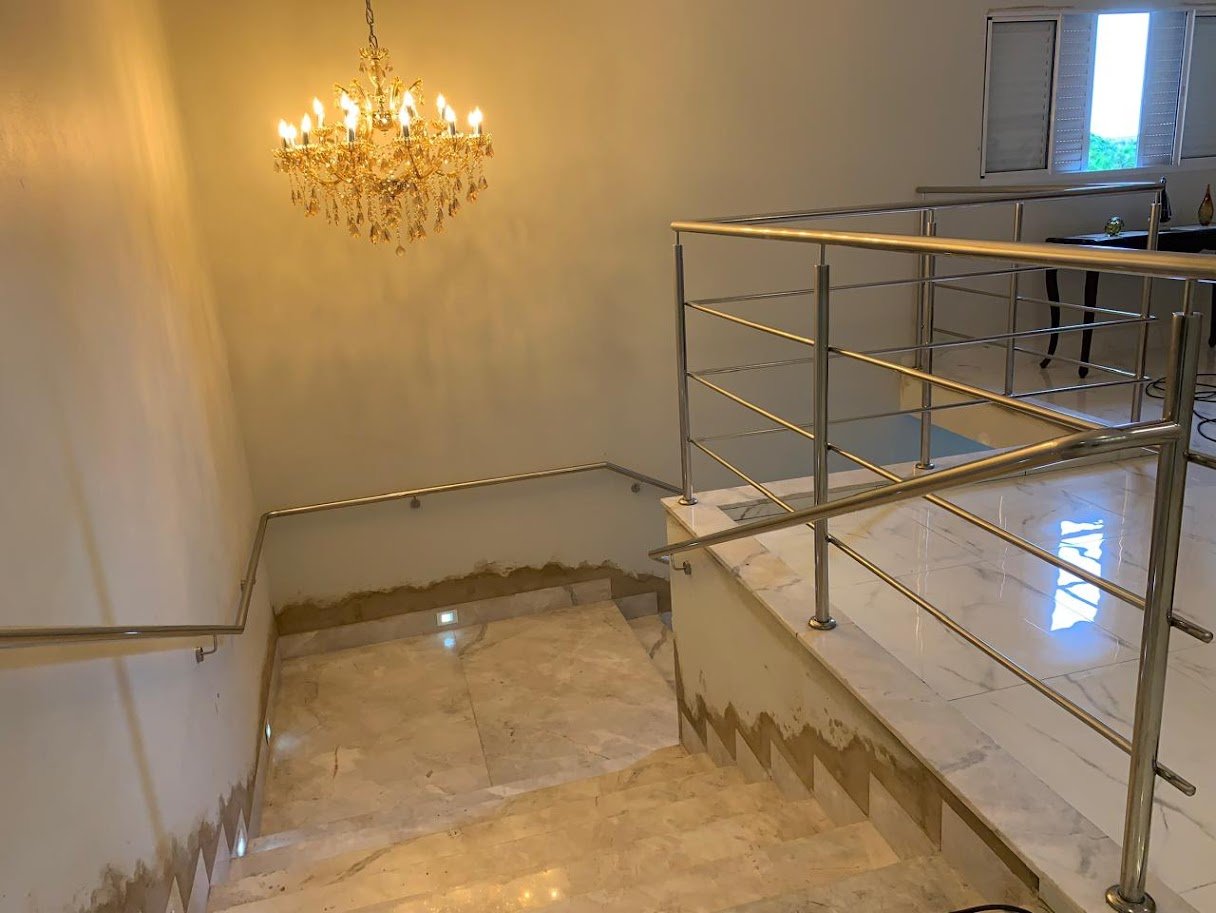 Guarda-corpo residencial luxo