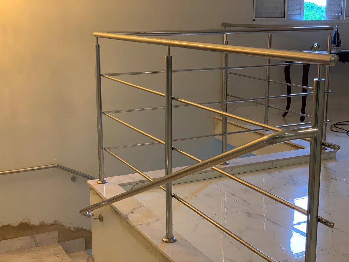 Instalação Estilinox – guarda-corpo inox